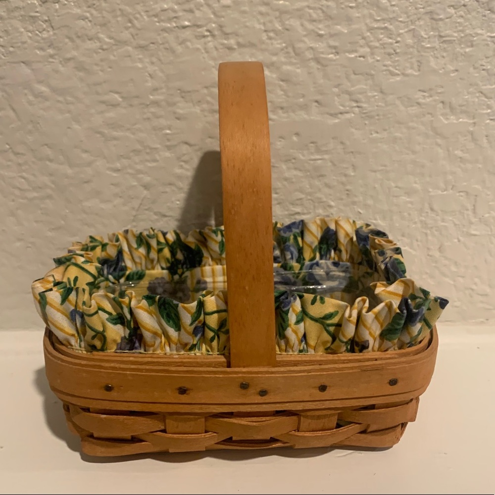 Longaberger 1996 breast cancer Horizon hope basket